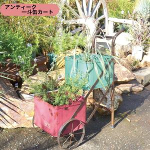 フラワーワゴン アンティーク 鉄製 ガーデニング ガーデン 庭 シャビー