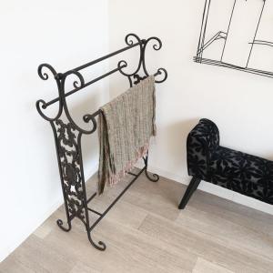 アイアン タオルハンガー ハンガーラック タオル掛け アンティーク