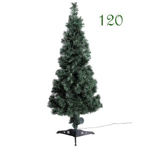 Xmas 高輝度LED ファイバーツリー 120cm グリーン クリスマスツリー 緑｜la-palette