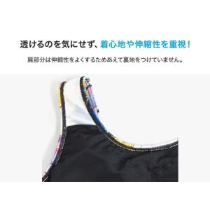 フィットネス水着 プリント 柄 ワンピース 水...の詳細画像5