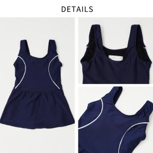 学校用 ワンピース水着 スクール水着 女の子水...の詳細画像3