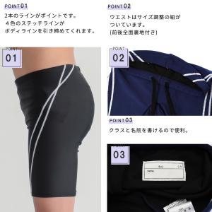 学校用水着 ステッチ海パン スクール水着 男の...の詳細画像2