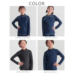 キッズかぶりラッシュガードの詳細画像5