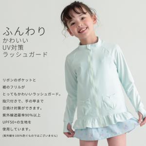 ラッシュガード キッズ ベビー 子供 女の子 ...の詳細画像1