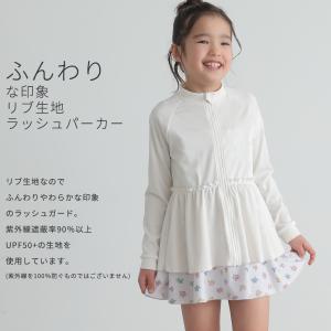 ラッシュガード キッズ ベビー 子供 女の子 ...の詳細画像1