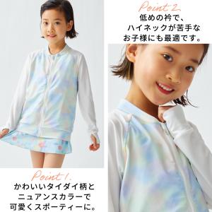 ラッシュガード キッズ【メール便送料無料】女の...の詳細画像2