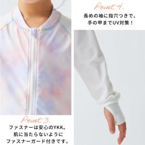 ラッシュガード キッズ【メール便送料無料】女の...の詳細画像3