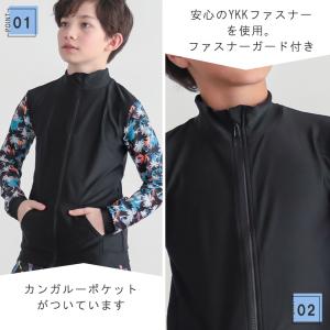 ラッシュガード キッズ ラッシュガード 水着 ...の詳細画像2