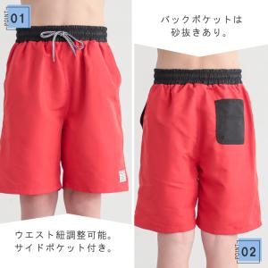 水着 男の子 子供 サーフパンツ キッズサーフ...の詳細画像2