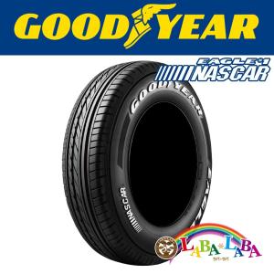 GOODYEAR EAGLE#1 NASCAR 195/80R15 107/105L サマータイヤ ハイエース等 ホワイトレター 4本セット