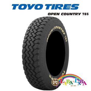 TOYO OPEN COUNTRY 785 215/85R16 110/107S 8PRサマータイヤ ホワイトレター｜laba-laba