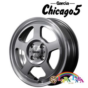 ホイール 12インチ 12×4.0J +42 PCD100 4穴 MID GARCIA Chicago5 (1240 +42 100-4H)｜laba-laba