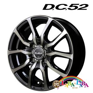 ホイール 12インチ 12×3.5J +42 PCD100 4穴 MID EURO SPEED D.C.52 4本セット (1235 +42 100-4H)｜laba-laba