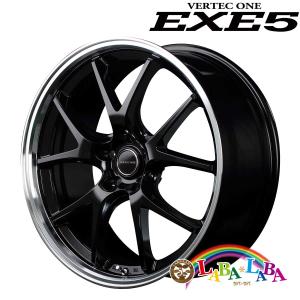 ホイール 17インチ 17×7.0J +48 PCD114 5穴 MID VERTEC ONE EXE5 4本セット (1770 +48 114-5H)｜laba-laba