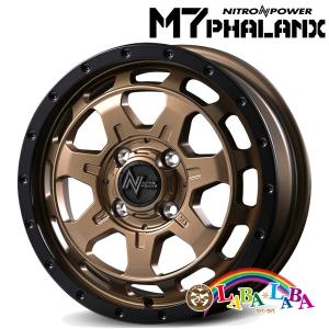 ホイール 14インチ 14×4.5J +45 PCD100 4穴 MID NITRO POWER M7 PHALANX (1445 +45 100-4H)