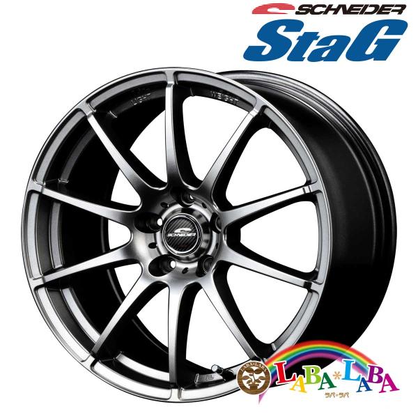 ホイール 17インチ 17×7.0J +48 PCD100 5穴 MID SCHNEIDER Sta...