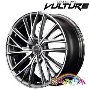 ホイール 19インチ 19×8.0J +45 PCD114 5穴 MID VERTEC ONE VULTURE 4本セット (1980 +45 114-5H)｜laba-laba