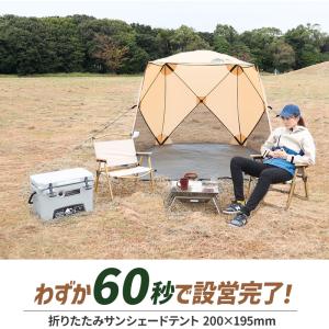 サンシェード 2m×2m UVカットキューブ型...の詳細画像1