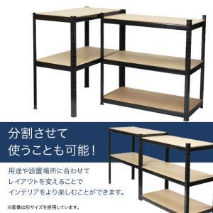 オープンシェルフ 5段 幅90×奥行40×高さ...の詳細画像2