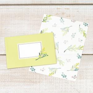 ラ・レコルト／ミニレター 花柄 便箋 封筒 手紙セット おしゃれ 大人