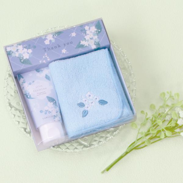 リトリ／ジャスミン　ギフトセット　ギフト 肌荒れ ハンドケア コスメ 香る ハンドクリーム タオルハ...