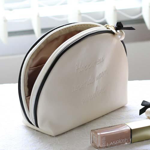 ポーチ全3色  フラヴィ 　小物入れ 化粧ポーチ コスメ メイク 収納 マルチポーチ マルチケース ...