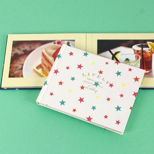 ファッショナブルなアルバム アルバムS全6色 ライブリー　スクラップブック ミニアルバム フォトアル...