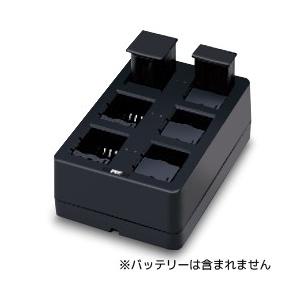 【東芝テック　TEC　製】B-EP/FP/LP用6スロットバッテリー充電器　B-EP800-CHG6-R（BEP800CHG6R）[10509]｜label-estore