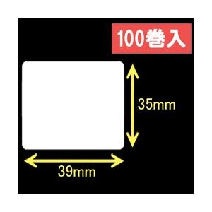 テック　B-SP2D用サーマルラベル（39mm×35mm）1巻当り190枚　100巻 [30507]｜label-estore