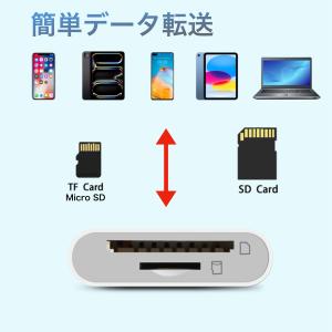 SDカードリーダー スマホ iphone An...の詳細画像2