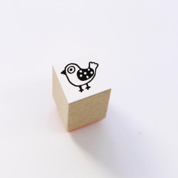 北岸由美さんコラボ　ちびっこスタンプ　とり　chibi-09