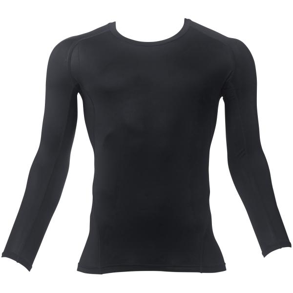 メンズ インナー アンダーシャツ 長袖 桑和 SOWA 長袖サポートシャツ 0585-40 ブラック...