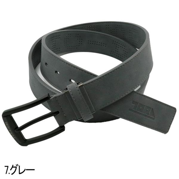 寅壱 0733-934 寅壱 メンズ フェイクヌバックベルト グレー フリーサイズ 数量限定 小物 ...