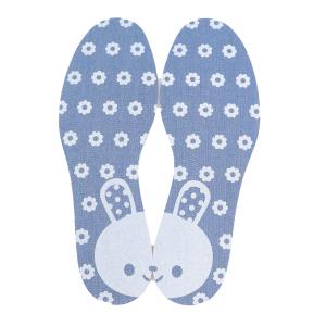 中敷き インソール 子供 ウサギ 上履き 蒸れない 衝撃吸収 左右間違えずに履ける 絵合わせ インソール 塗り絵つき