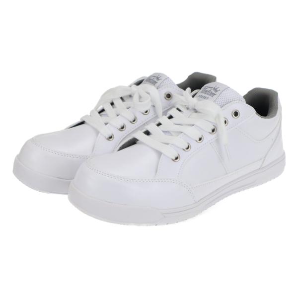 弘進ゴム ファントムストリート FST 2000 LC ホワイト メンズ 安全靴 作業靴 安全スニー...