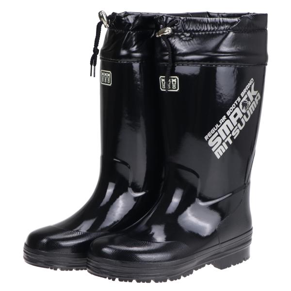 ミツウマ メンズ 紳士 防寒長靴 冬 雪 寒冷地仕様 レインブーツ 滑りにくい スマック2230MU...