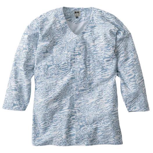 【2025春夏新商品】大きいサイズ 寅壱 2250-630 鯉口シャツ・マーブルヨーヨー 4L 5L...