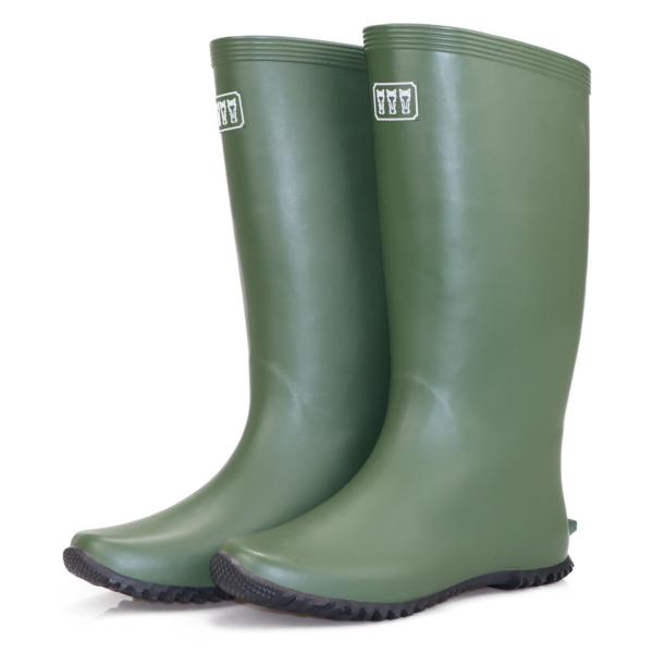 ミツウマ レディース 長靴 農業長靴 田植え 作業など レインブーツ ベールノースNo.3  OG