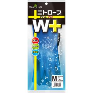 【１双販売】ショーワグローブ ニトローブW+378 作業手袋 漁業 水産加工 作業性 フィット感 耐...