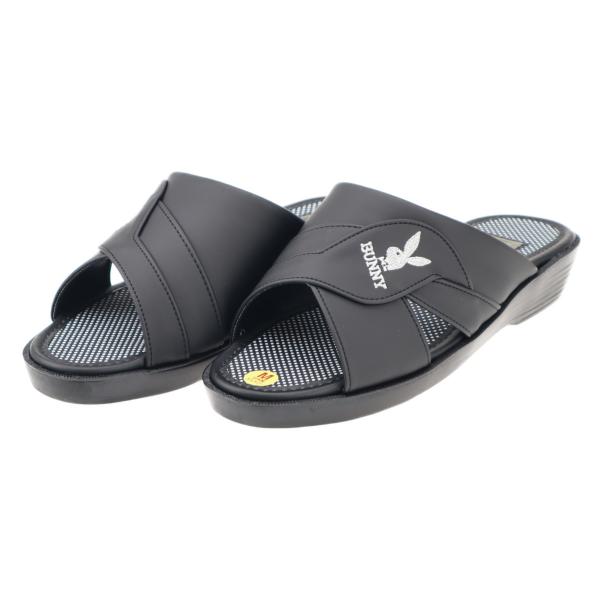 エムスリー mmm 5670 ブラック 日本製 メンズ サンダル M-THREE オフィスサンダル ...