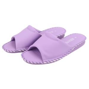pansy パンジー レディースサンダル 女性用 婦人用 スリッパ ルームシューズ 靴 無地 室内履き 部屋履き 8693 パープル