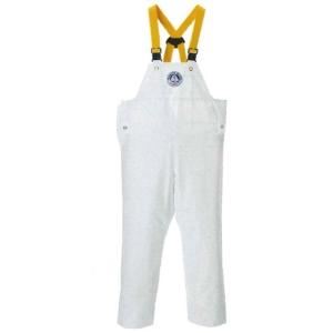 カッパ  メンズ 紳士 水産用合羽 サロペット レインパンツ ズボン 漁師 マリンメイト胸付ズボン ...