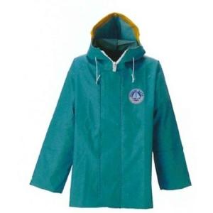 尾崎産業 マリンレリー漁師用雨合羽 ライムグリーン 3L日本製 尾崎産業 マリンレリー 胸付きズボン 水産用雨合羽 M/L/LL 漁師 釣り