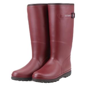 弘進ゴム KOHSHIN レディース 防寒長靴 雪 冬 レインブーツ 冬用ブーツ 軽量設計 サイドベルト付き LL08MW ワイン