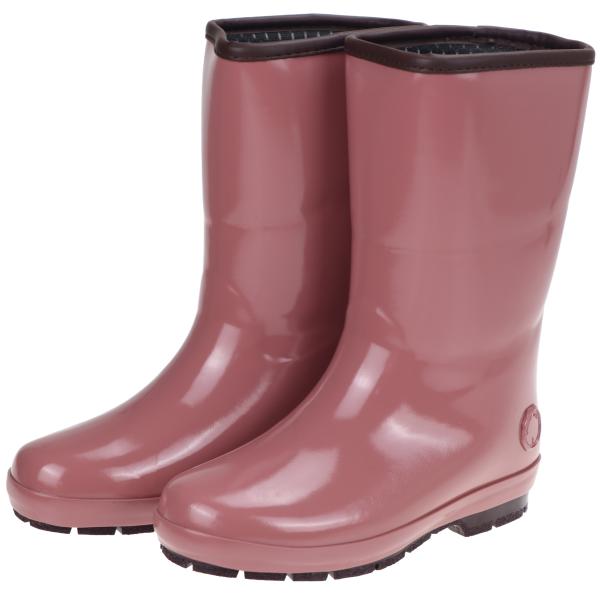 弘進ゴム レディース 女性 婦人 防寒長靴 折り返しスパイク付き レインブーツ 冬用 マリアンM62...