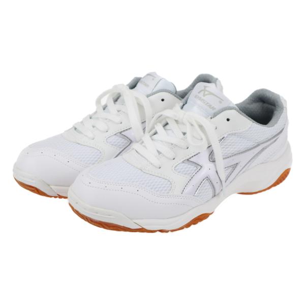 ムーンスター ジムスター S400 白/白 子供靴 体育館 シューズ moonstar 体育館履き ...