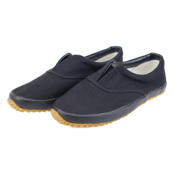 メンズ レディース スリッポン作業靴 地下足袋 土木 園芸 農作業などに タビック 黒