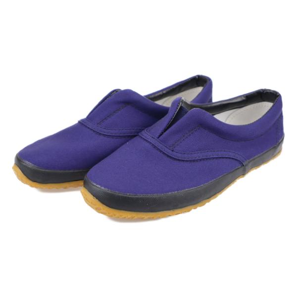 メンズ レディース スリッポン作業靴 地下足袋 土木 園芸 農作業などに タビック 紺