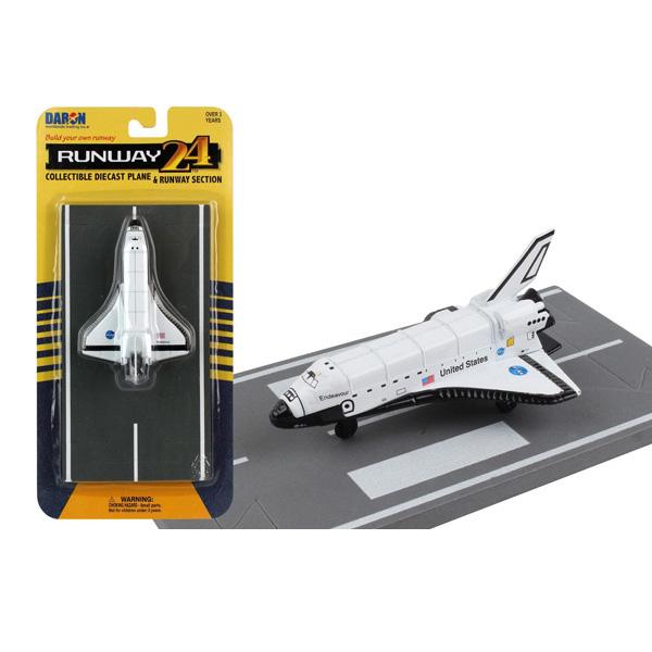ダロン RUNWAY24シリーズ ダイキャスト製スペースシャトル エンデバー ディスカバリー 滑走路...