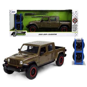 ジャダトイズ ミニカー 2020 Jeep ジープ グラディエーター JUST TRUCKS with Rack and Wheels 1/24スケール スペアタイヤ&タイヤラック付き ■ JADA TOYS｜labline